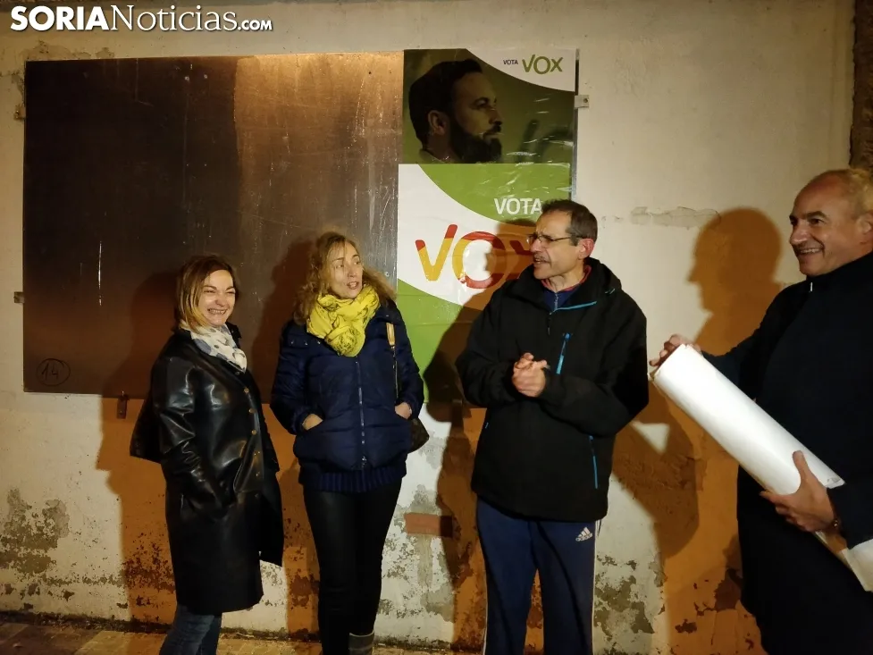 Los candidatos de Vox por Soria. Soria Noticias 