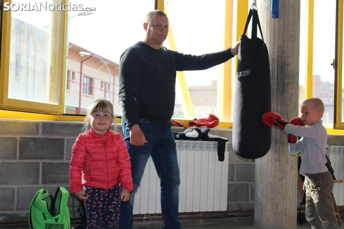 Boxeo en familia. La propuesta de Reda Brahmi. 