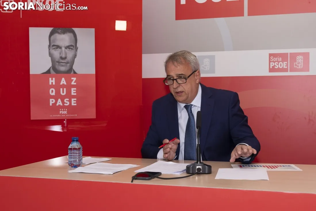Rueda de Prensa PSOE. /Jasmín Malvesado