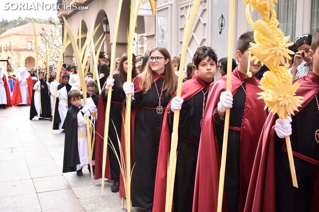 Domingo de Ramos 2019 en Soria. /EM