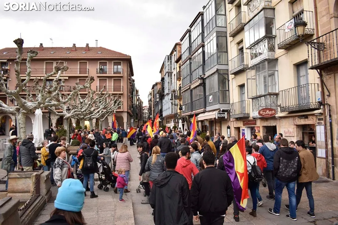 Día de la República en Soria.