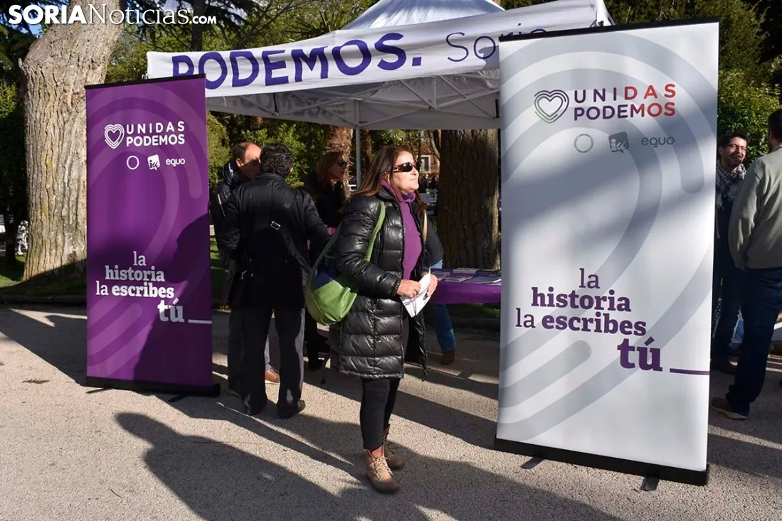 Cierre de campaña en Soria. 