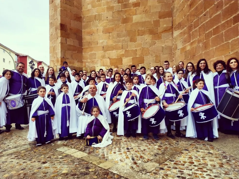 Domingo de Pascua en la ciudad de Soria. Última procesión. 