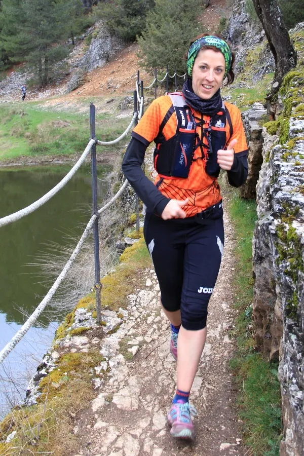 Foto 2 - Guzm&aacute;n Gonz&aacute;lez Patricia Mu&ntilde;oz, ganadores del VIII Arganza Trail-Ca&ntilde;&oacute;n R&iacute;o Lobos