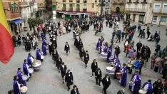 Viernes Santo en Ágreda. Ayuntamiento de Ágreda