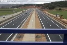 Imagen de la autovía este miércoles. /SN