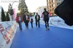 Una imagen de la carrera solidaria este viernes. /SN