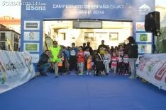 Una imagen de la carrera solidaria este viernes. /SN