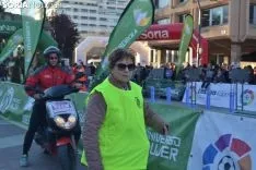Una imagen de la carrera solidaria este viernes. /SN