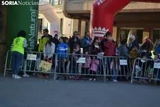 Una imagen de la carrera solidaria este viernes. /SN