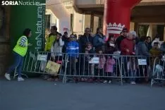 Una imagen de la carrera solidaria este viernes. /SN