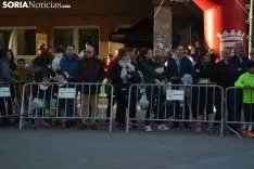 Una imagen de la carrera solidaria este viernes. /SN