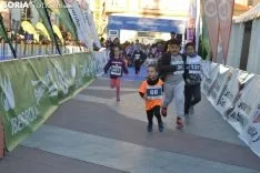 Una imagen de la carrera solidaria este viernes. /SN