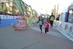 Una imagen de la carrera solidaria este viernes. /SN