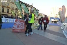 Una imagen de la carrera solidaria este viernes. /SN
