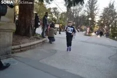 Una imagen de la carrera solidaria este viernes. /SN