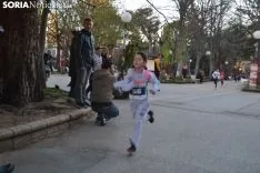 Una imagen de la carrera solidaria este viernes. /SN