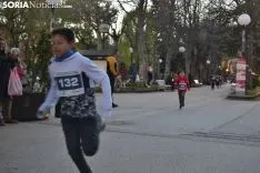 Una imagen de la carrera solidaria este viernes. /SN