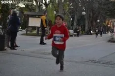 Una imagen de la carrera solidaria este viernes. /SN