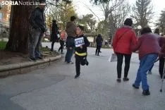 Una imagen de la carrera solidaria este viernes. /SN