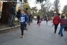 Una imagen de la carrera solidaria este viernes. /SN