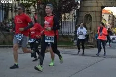 Una imagen de la carrera solidaria este viernes. /SN