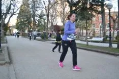Una imagen de la carrera solidaria este viernes. /SN