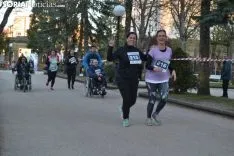 Una imagen de la carrera solidaria este viernes. /SN