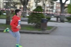 Una imagen de la carrera solidaria este viernes. /SN