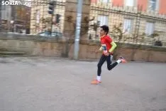 Una imagen de la carrera solidaria este viernes. /SN