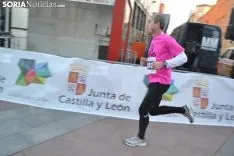 Una imagen de la carrera solidaria este viernes. /SN