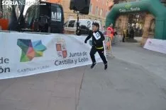 Una imagen de la carrera solidaria este viernes. /SN