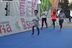 Una imagen de la carrera solidaria este viernes. /SN