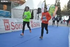 Una imagen de la carrera solidaria este viernes. /SN