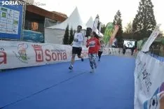 Una imagen de la carrera solidaria este viernes. /SN