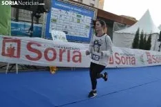 Una imagen de la carrera solidaria este viernes. /SN