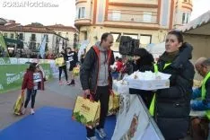 Una imagen de la carrera solidaria este viernes. /SN