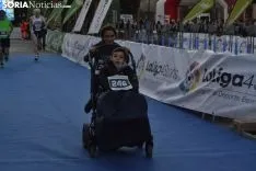 Una imagen de la carrera solidaria este viernes. /SN