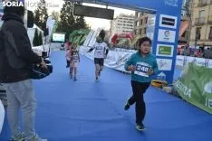 Una imagen de la carrera solidaria este viernes. /SN