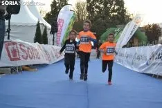 Una imagen de la carrera solidaria este viernes. /SN