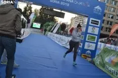Una imagen de la carrera solidaria este viernes. /SN