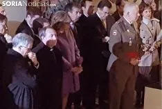 El obispo de Osma-Soria (2º izda.) en la inauguración. /SN