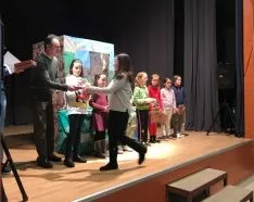 Una imagen de la entrega de los premios. 