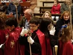 Foto 19 - Fotos y v&iacute;deos: La lluvia obliga a Las Ca&iacute;das a celebrar su V&iacute;a Crucis en San Pedro