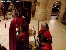 Foto 20 - Fotos y v&iacute;deos: La lluvia obliga a Las Ca&iacute;das a celebrar su V&iacute;a Crucis en San Pedro