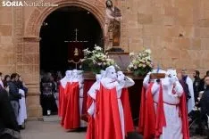 Viernes Santo en Soria. Procesión del Santo Entierro de Cristo. SN