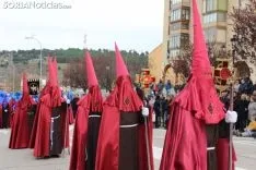 Viernes Santo en Soria. Procesión del Santo Entierro de Cristo. SN