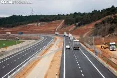 Una imagen de la entrada en servicio de la calzada. /María Ferrer