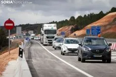Una imagen de la entrada en servicio de la calzada. /María Ferrer