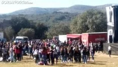 Una imagen del paraje de Campiserrado este sábado. /SN